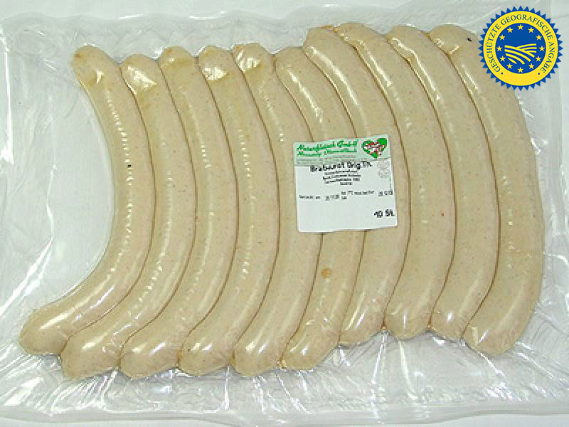 Original Thüringer Bratwurst, 10er-Pack a 100 g Original Thüringer Bratwurst, 10er-Pack a 100 g